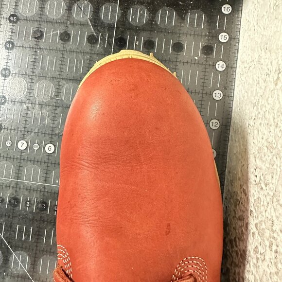 Timberland 11036 Men Size 14M Brown Ale Burgundy Leather Nubuck 6" Ankle Boot - Picture 11 of 11